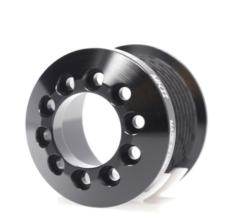 2.175" 8 Rib ZPE GripTec® 2pc MKII LSA L3V Black Pulley Only